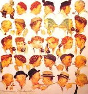 The Gossips by Norman Rockwell